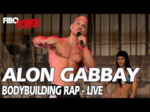 "BODYBUILDING RAP" - ALON GABBAY (Live@Fibo, 03/04/14 - Blond Hair) feat. Jeff Seid & Team ShapeYOU