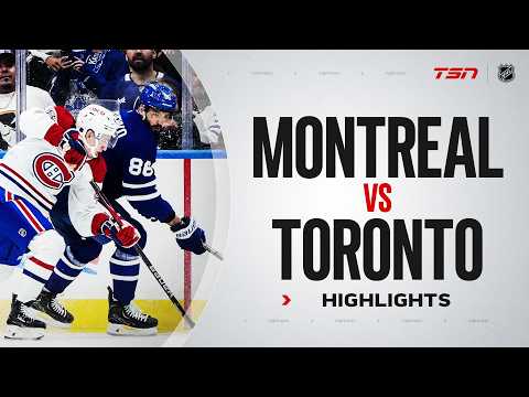 Montreal Canadiens vs. Toronto Maple Leafs | NHL HIGHLIGHTS