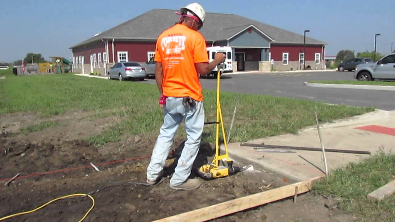 Drilling concrete slabs made easy YouTube