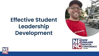 New England Mentor Conference 2024 KEYNOTE - Student Leadership Development w/ FRC1678's Corsetto