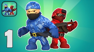 Assassin Commando - Full Game Army Commander Hunter Assassin - Part 1 - Walkthrough(Android)