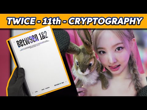 Twice - Between 1 x 2 Album - 11Th Mini Album - Cryptography Unboxing