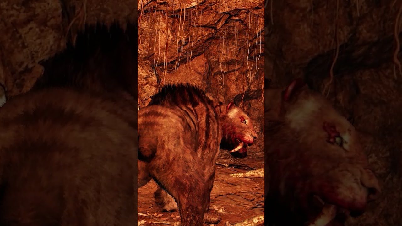 Taming Legendary Bloodfang Sabretooth - Far Cry primal 4K 60 FPS 