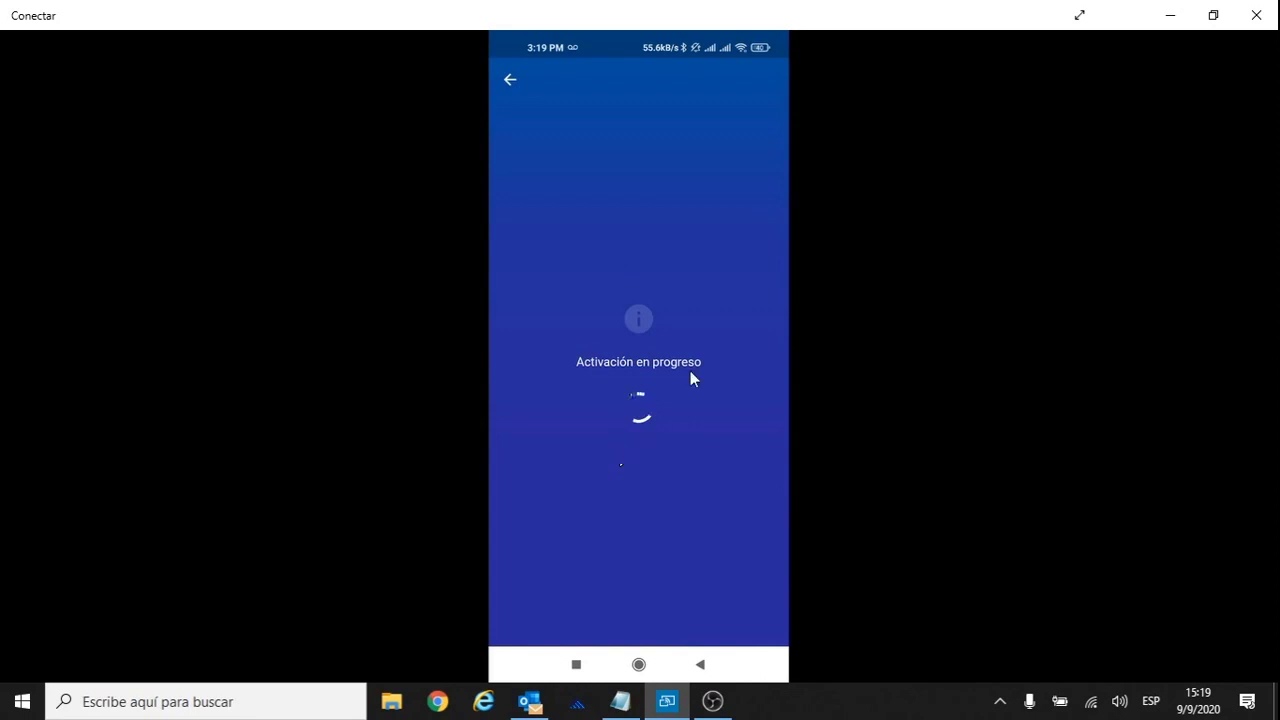 POWER SERIES NEO APP Connect Alarm, activación con Alarm Install y