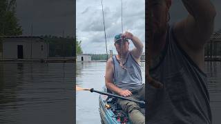 Water Snake Bite While Kayak Fishing