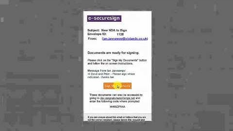 e securesign Introduction Video