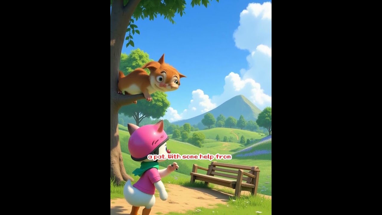 🚴‍♀️😺 Mama Cat Falls Off Her Bike?! | A Funny Feline Adventure! 🐾🍂 