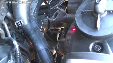 How to remove a VW TDI Turbo Charger