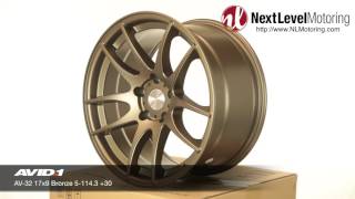 Nlmotoring 360 Avid.1 Av-32 17X9 Bronze 5-114.3 30Mm Av3217905H30Bz