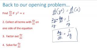 3 7 Implicit Differentiation