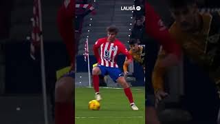 Pablo Barrios Rivas in his own realm #footballshorts #atleticomadrid #laliga #spain #spanishfootball