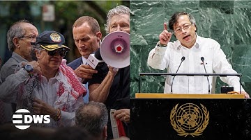 KIJK: Toespraken van de Colombiaanse president die leidden tot zijn visumintrekking | DWS Nieuws ...