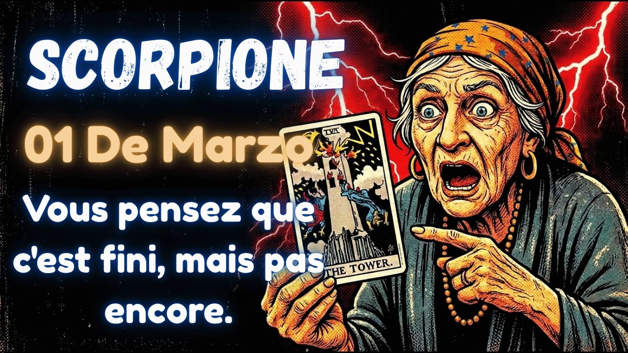 SCORPIONE QUELQU'UN DE PLUS JEUNE EST TELLEMENT À FOND SUR TOI ! PLEIN DE MONDE EST APPARU ICI 😂