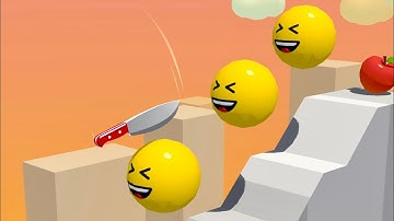 Slice it All! 🔥❤️‍🔥👩‍❤️‍💋‍👩 Very Satisfying And Relaxing ASMR Slicing Game