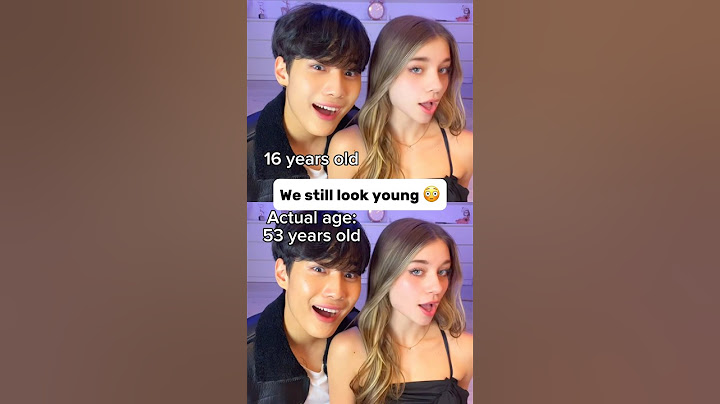 We still look young 😳