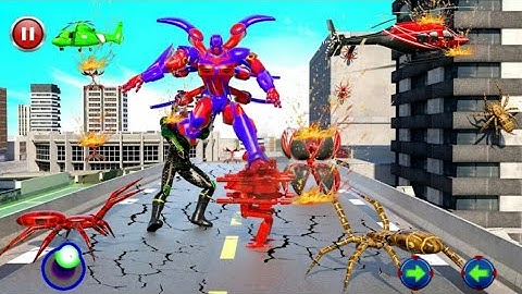 spider robot transformation Gameplay walkthrough|#-1