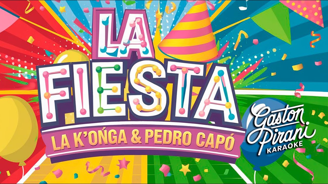 Karaoke LA FIESTA La Konga Pedro Capó Instrumental Karaoke LA FIESTA La Konga Pedro Capó Instrumental