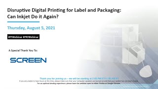 Disruptive Digital Printing for Label and Packaging: Can Inkjet do it Again?