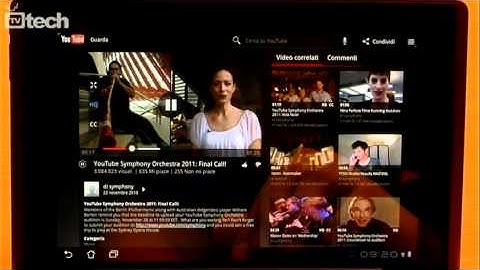 Eee Pad Transformer, YouTube - TVtech