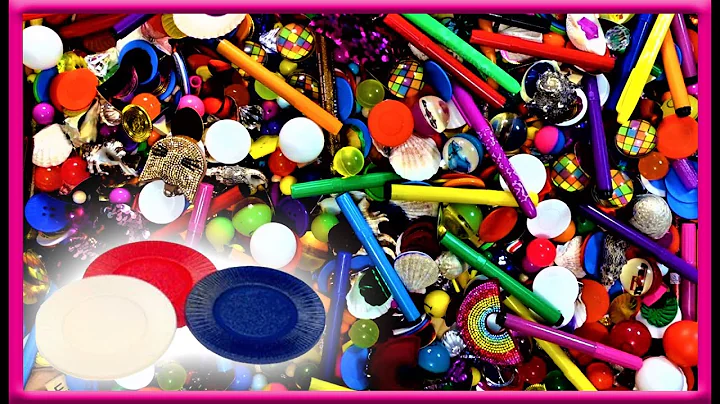 ASMR: Rummaging and Sorting Poker Chips Out My Junk Drawer (No Talking )