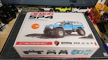 CrossRC Demon SP4 Kit Build Work