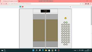 OTIS (rep by. Hyundai) Traction Scenic Lift/Elevator at Lumina Hotel, Central Santika City, Scratch