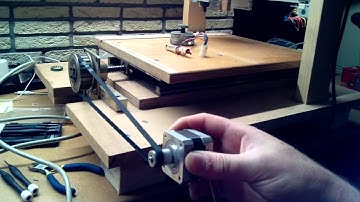 CNC-router x-axis test