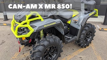 Yoshimura Exhaust and walk-around on a 2020 Can Am Outlander X mr 850