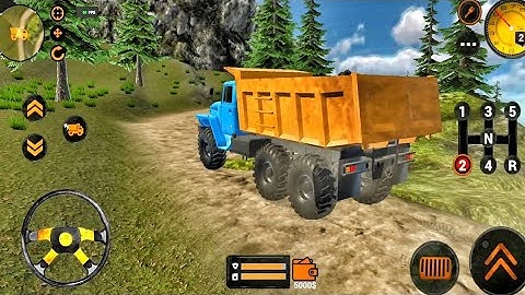 Backhoe Loader JCB Simulator Gameplay - Indian Vehicles Truck JCB Driving Game - Android Gameplay
