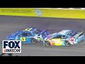 Radioactive: Las Vegas - "I think the nose is knocked in. (Expletive) destroyed" | NASCAR RACE HUB