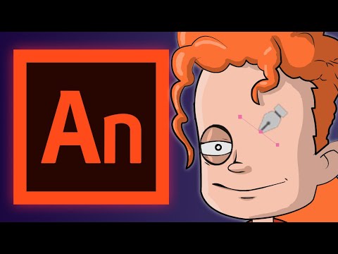 Building a Character's Eyes in Adobe Animate