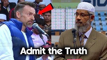 🔥 Shocking Debate! Christian Professor Challenges Dr. Zakir Naik in a Heated Clash