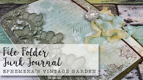 How To Make A File Folder Junk Journal | Tutorial For Beginners
