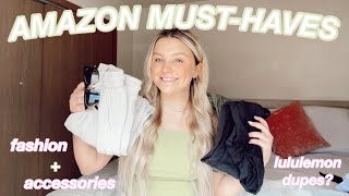 AMAZON MUST-HAVES/FAVORITES | products you NEED in 2021 from AMAZON | Lululemon legging dupes!
