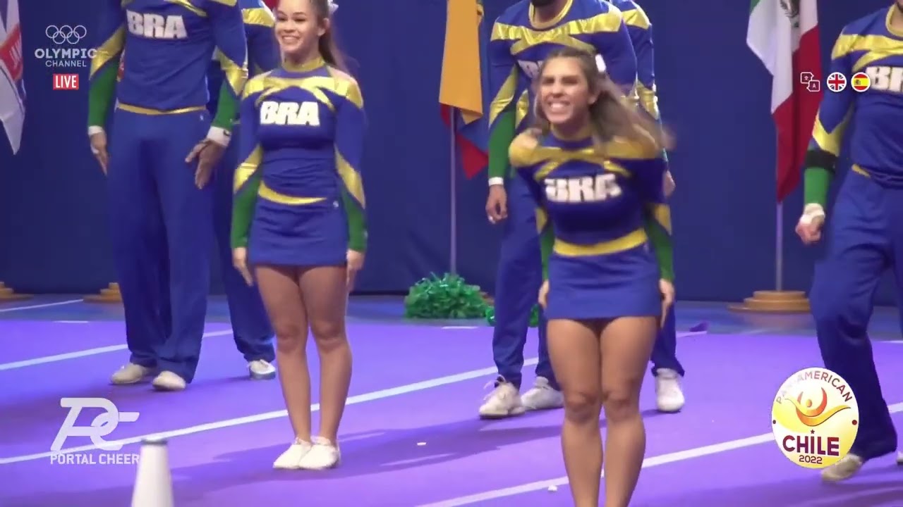 Worlds ICU 2022 - Team Brazil All Girl Elite - Day 2 (Finals) 