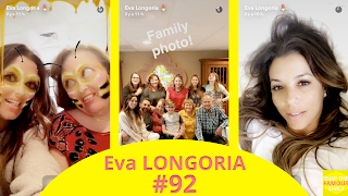 Eva Longoria with her family in San Antonio (Texas) - snapchat - february 12 2017