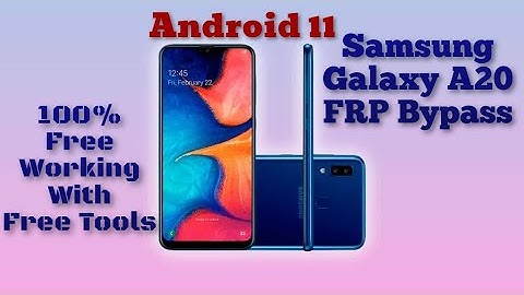 Samsung A20 FRP Bypass Android 11 Without Online Tool / Without Flashing New Method 2021 November
