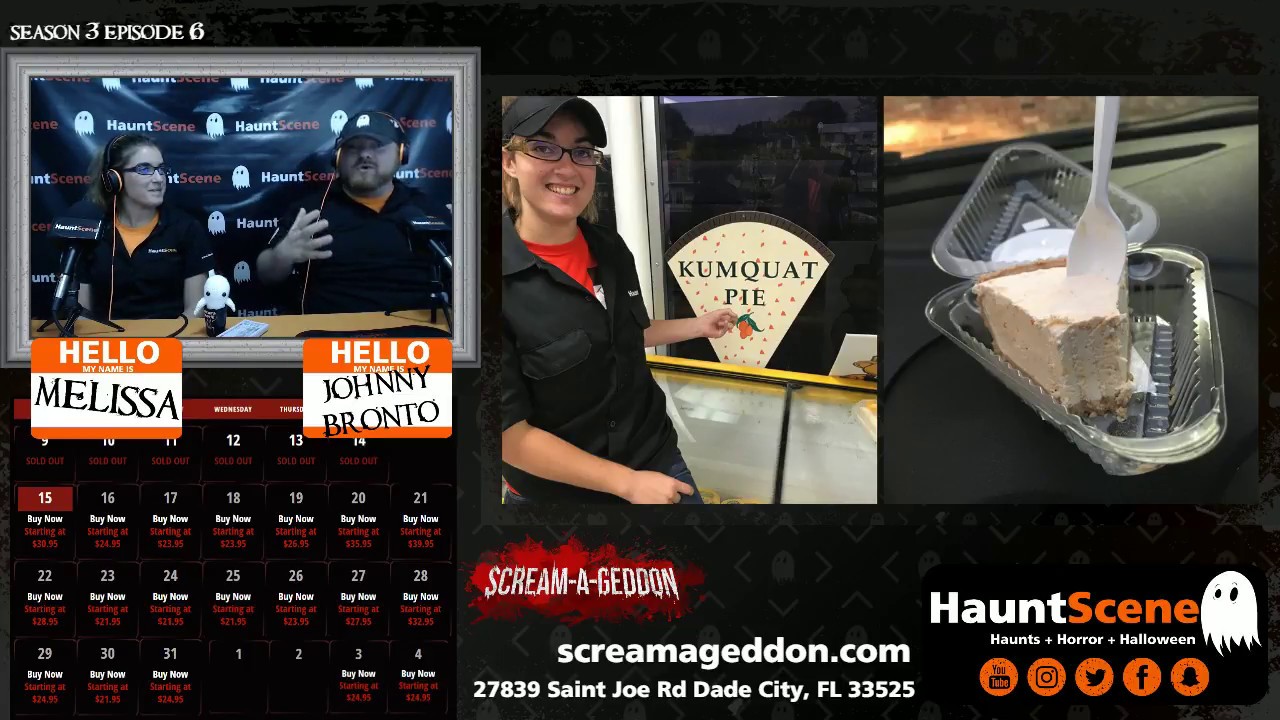 HauntScene Live - S3E6 - EVIL DEAD: THE MUSICAL, SCREAM-A-GEDDON, AND THE VAULT OF SOULS