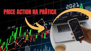 PRICE ACTION NA PRÁTICA (lucro de R$247,00) - Emanuel Santos