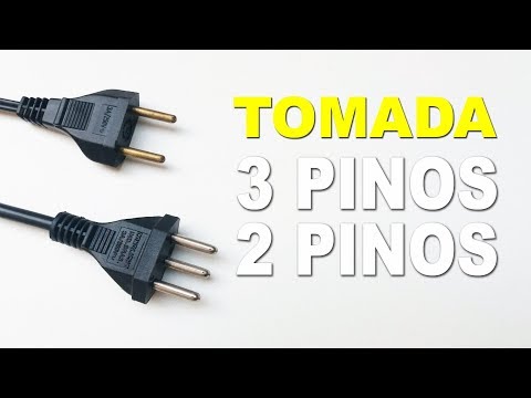 Vídeo: Quais são os 2 pinos em um plugue?