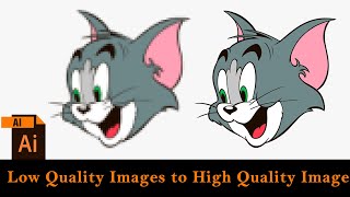Convert Low Quality Photo to High Quality photo | HD Graphics | Adobe Illustrator screenshot 2