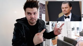 ⁣How To Cut The Leonardo Dicaprio Haircut From The 2016 Oscars -  Mens Classic Round Layer Cut
