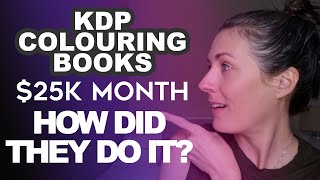 Can You Make $25K PER MONTH Publishing Coloring Books On Amazon KDP?  Low Content Book Publishing