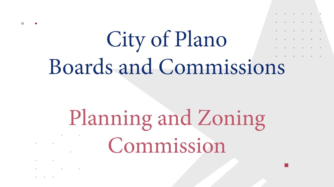 Planning & Zoning Commission YouTube