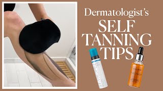 How Does Self Tanner Work? Is it Safe? Dermatologist Tips For a Flawless Fake Tan | Dr. Sam Ellis