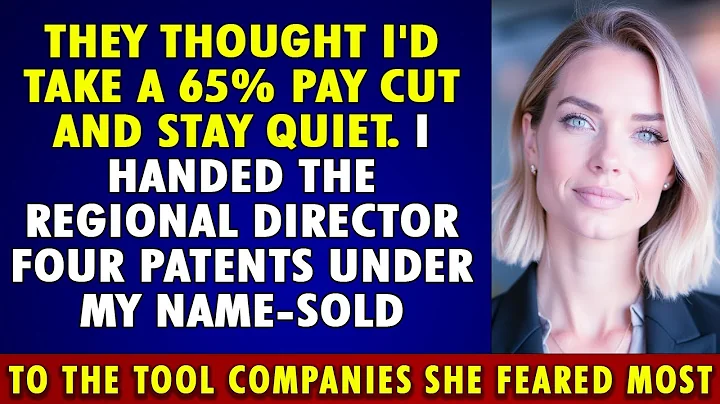 They cut my pay 65%. I slid 4 PATENTS to the REGIONAL DIRECTOR—then sold to her rivals overnight now