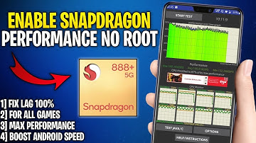 Enable Snapdragon Performance No Root | Improve Gaming Experience & Fix Lag
