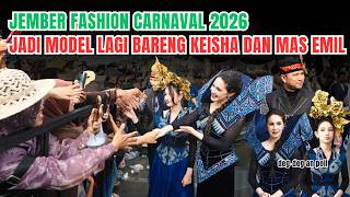 RATU & RAJA SEHARI DI JEMBER FASHION CARNIVAL 2026. RIBET TAPI SERU 😄| Arumi Bachsin