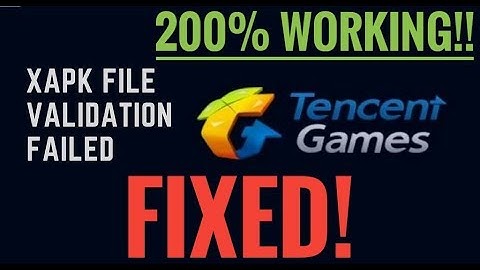 Pubg Mobile | XAPK FILE VALIDATION FAILED | PROBLEM FIXED | 200% WORKING | TECH TV