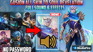 Gusion Soul Revelation Script Replace Elite/Special/Starlight/Epic Full voice & Effects No Password
